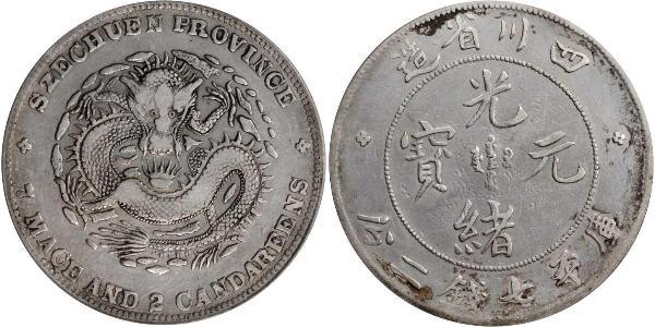 1 Dollar Volksrepublik China Silber 