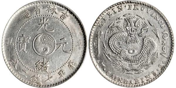 1 Dollar Volksrepublik China Silber 