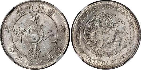 1 Dollar Volksrepublik China Silber 