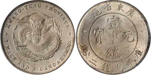 1 Dollar Volksrepublik China Silber 