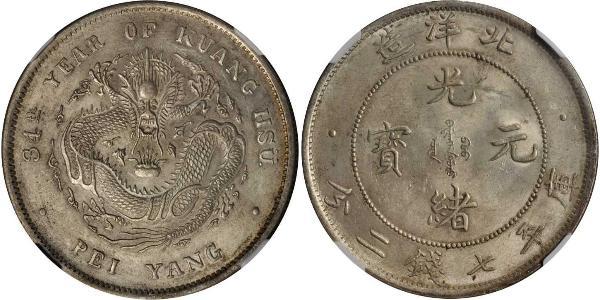 1 Dollar Volksrepublik China Silber 