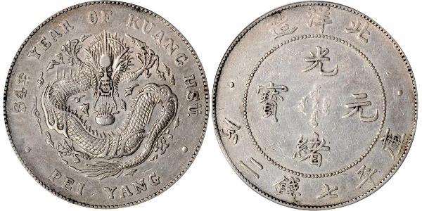 1 Dollar Volksrepublik China Silber 