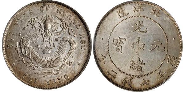 1 Dollar Volksrepublik China Silber 