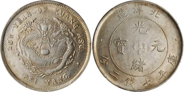 1 Dollar Volksrepublik China Silber 