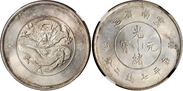 1 Dollar Volksrepublik China Silber 