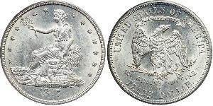 1 Dollar Vereinigten Staaten von Amerika (1776 - ) Silber/Kupfer 