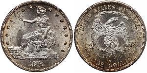 1 Dollar Vereinigten Staaten von Amerika (1776 - ) Silber/Kupfer 