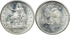 1 Dollar Vereinigten Staaten von Amerika (1776 - ) Silber/Kupfer 