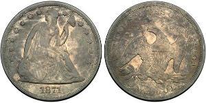 1 Dollar Vereinigten Staaten von Amerika (1776 - ) Silber/Kupfer 