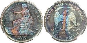 1 Dollar Vereinigten Staaten von Amerika (1776 - ) Silber/Kupfer 