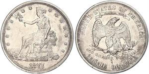 1 Dollar Vereinigten Staaten von Amerika (1776 - ) Silber/Kupfer 