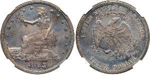 1 Dollar Vereinigten Staaten von Amerika (1776 - ) Silber/Kupfer 