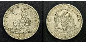 1 Dollar Vereinigten Staaten von Amerika (1776 - ) Silber/Kupfer 