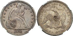 1 Dollar Vereinigten Staaten von Amerika (1776 - ) Silber/Kupfer 