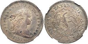 1 Dollar Vereinigten Staaten von Amerika (1776 - ) Silber/Kupfer Anne Willing Bingham (1764-1801)