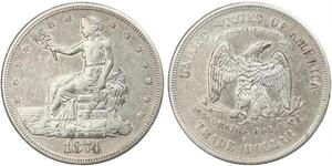 1 Dollar Vereinigten Staaten von Amerika (1776 - ) Silber/Kupfer 