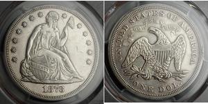 1 Dollar Vereinigten Staaten von Amerika (1776 - ) Silber/Kupfer 