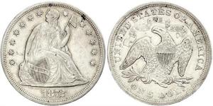 1 Dollar Vereinigten Staaten von Amerika (1776 - ) Silber/Kupfer 