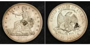 1 Dollar Vereinigten Staaten von Amerika (1776 - ) Silber/Kupfer 