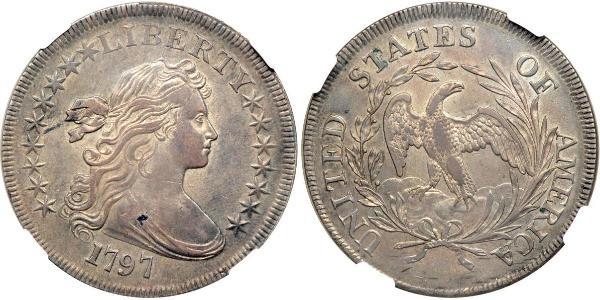 1 Dollar Vereinigten Staaten von Amerika (1776 - ) Silber/Kupfer Anne Willing Bingham (1764-1801)