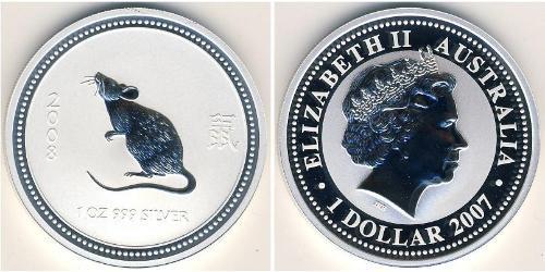 1 Dollar Australia (1939 - ) Silver 