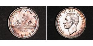 1 Dollar Canada Silver George VI (1895-1952)