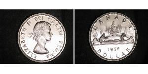 1 Dollar Canada Silver Elizabeth II (1926-2022)