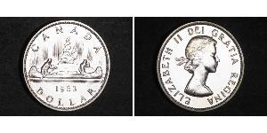 1 Dollar Canada Silver Elizabeth II (1926-2022)