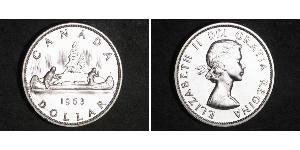 1 Dollar Canada Silver Elizabeth II (1926-2022)