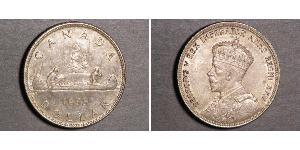 1 Dollar Canada Silver George V of the United Kingdom (1865-1936)