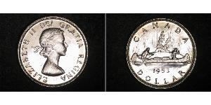 1 Dollar Canada Silver Elizabeth II (1926-2022)