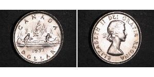 1 Dollar Canada Silver Elizabeth II (1926-2022)