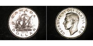 1 Dollar Canada Silver George VI (1895-1952)