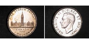 1 Dollar Canada Silver George VI (1895-1952)