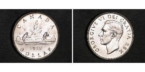 1 Dollar Canada Silver George VI (1895-1952)