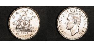 1 Dollar Canada Silver George VI (1895-1952)