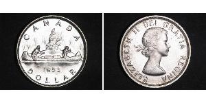 1 Dollar Canada Silver Elizabeth II (1926-2022)