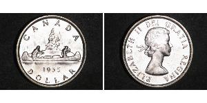 1 Dollar Canada Silver Elizabeth II (1926-2022)