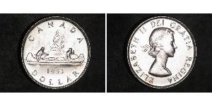 1 Dollar Canada Silver Elizabeth II (1926-2022)