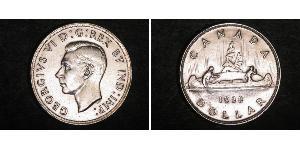 1 Dollar Canada Silver George VI (1895-1952)