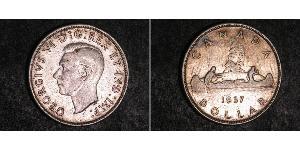 1 Dollar Canada Silver George VI (1895-1952)