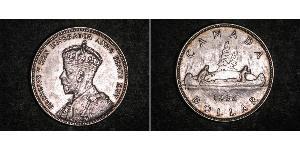 1 Dollar Canada Silver George V of the United Kingdom (1865-1936)