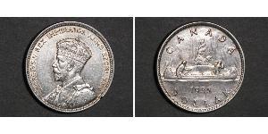 1 Dollar Canada Silver George V of the United Kingdom (1865-1936)