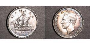 1 Dollar Canada Silver George VI (1895-1952)