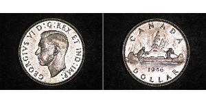 1 Dollar Canada Silver George VI (1895-1952)