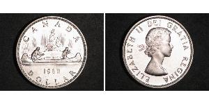 1 Dollar Canada Silver Elizabeth II (1926-2022)