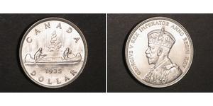 1 Dollar Canada Silver George V of the United Kingdom (1865-1936)