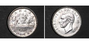 1 Dollar Canada Silver George VI (1895-1952)