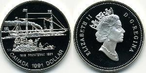 1 Dollar Canada Silver Elizabeth II (1926-2022)