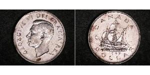 1 Dollar Canada Silver George VI (1895-1952)